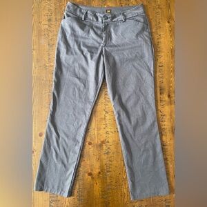 LEE Wrinkle Free Gray Pants. Size 12